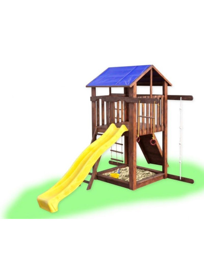 Дитячий майданчик дерев'яний для вулиці Іграйка №1